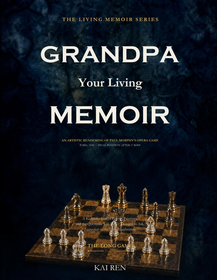 Grandpa, Your Living Memoir, The Long Game cover
